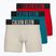 Boxer Calvin Klein 000NB3609A Boxer Brief 3 pairs oatmeal/aged redwood/bright turquoise