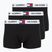 Boxer Tommy Hilfiger Trunk 3 pairs black / black / black