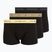 Boxer da uomo Tommy Hilfiger Trunk WB 3 pairs black/citronella/woodridge