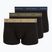 Boxer da uomo Tommy Hilfiger Trunk WB 3 pairs army green/wdg blue/ptch blue