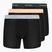 Boxer Calvin Klein LV00NB4394 Brief 3 pairs black w/darkest spruce wb/black w