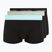 Boxer da uomo Calvin Klein 0000U2664G Low Rise Trunk 3 pairs black in plume wb/ black in misty sag