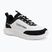 Scarpe da uomo Calvin Klein HM0HM02342 Light Eva Runn Essential Laceup Nylon Suede black/bright white
