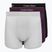 Boxer da uomo Calvin Klein LV00NB4394 Brief black/harbor mist/dark purple w/ dt