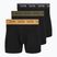 Boxer da uomo Calvin Klein LV00NB4410 Brief black w/bronze flash wb/black/oliv