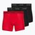 Boxer da uomo Calvin Klein LV00NB4576 Boxer Brief black/goji berry/black
