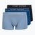 Boxer da uomo Tommy Hilfiger Trunk Dtm navy blue/opul blue/brisk blue