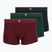 Boxer da uomo Tommy Hilfiger Trunk 3 pack navy blue/nocturnal green/burgundy