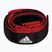 Adidas cintura da ginnastica nera e rossa ADTB-10608