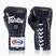 Fairtex Pro Competition Pollice bloccato Guantoni da boxe in pelle blu