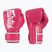 Guanti da boscaiolo Fairtex in microfibra rosa/bianco