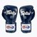 Guantoni da boxe Fairtex Super Sparring - Pollice bloccato blu