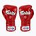 Guanti da boxe Fairtex Stylish Angular Sparring - Pollice bloccato rosso