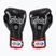 Guantoni da boxe Fairtex Stylish Angular Sparring - Pollice bloccato nero/bianco/rosso