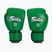 Guantoni da boxe in vera pelle Fairtex verde