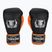 Top King Reborn Guantoni da boxe in pelle nera/arancione