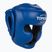 Casco da boxe Top King a copertura totale blu