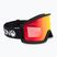 DRAGON DX3 L OTG nero/lumalens red ion occhiali da sci
