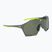 Occhiali da sole Nike Charged Shield matte smoke grey/green
