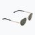 Occhiali da sole Nike Traveler Trend satin gold/green