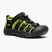 Sandali per bambini KEEN Newport H2 black/lime green