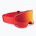 Occhiali da sci Atomic Four HD rosso/rosso hd