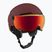 Casco da sci Atomic Savor Visor Stereo maroon/red stereo