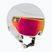 Casco da sci Atomic Revent GT Amid Visor HD bianco erica/rosso hd