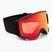 Maschera da sci Atomic Savor L Stereo black/red stereo