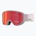 Maschera da sci Atomic Savor M Photo gull gray/red photo