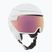 Casco da sci Atomic Revent GT Amid Visor HD white heather/pink chopper hd