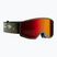 Maschera da sci per bambini Atomic Four Jr Flash graphic/olive/red flash