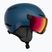 Casco da sci Atomic Revent Visor Photo deep ocean/red photo