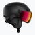 Casco da sci Atomic Revent Visor Photo black/red photo