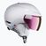 Casco da sci Atomic Revent GT Amid Visor HD S2 white heather/pink copper