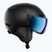 Casco da sci Atomic Revent Visor Stereo black/blue stereo