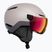 Casco da sci Atomic Revent Visor Photo dust/red photo