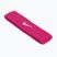 Fascia Nike Swoosh rosa acceso/bianco
