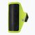 Fascia da braccio Nike Lean Arm Band Regular volt/nero/argento per la corsa