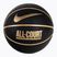 Nike tutti i giorni All Court 8P sgonfio basket nero / oro metallico dimensioni 7