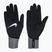 Guanti da corsa Nike Pacer Midweight RG da donna nero/grigio fumo/argento