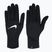 Guanti da corsa Nike Pacer Lightweight RG da uomo, nero/nero/argento