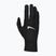 Guanti da corsa Nike Pacer Lightweight RG da uomo, nero/nero/argento