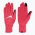 Guanti da corsa Nike Pacer Lightweight RG da donna aster rosa/aster rosa/argento