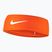 Fascia Nike Dri-Fit Fury Classic arancio di sicurezza/bianco/bianco