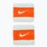 Polsini Nike Swoosh blu ghiacciaio/arancio sicurezza/blu ghiacciaio