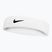 Fascia da testa Nike Swoosh Classic Headband white/black
