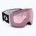 Oakley Flight Deck L nero opaco/prizm snow hi pink iridium occhiali da sci