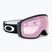 Oakley Flight Tracker M nero opaco/prizm snow hi pink occhiali da sci