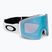 Oakley Fall Line M bianco opaco/prizm snow sapphire iridium occhiali da sci